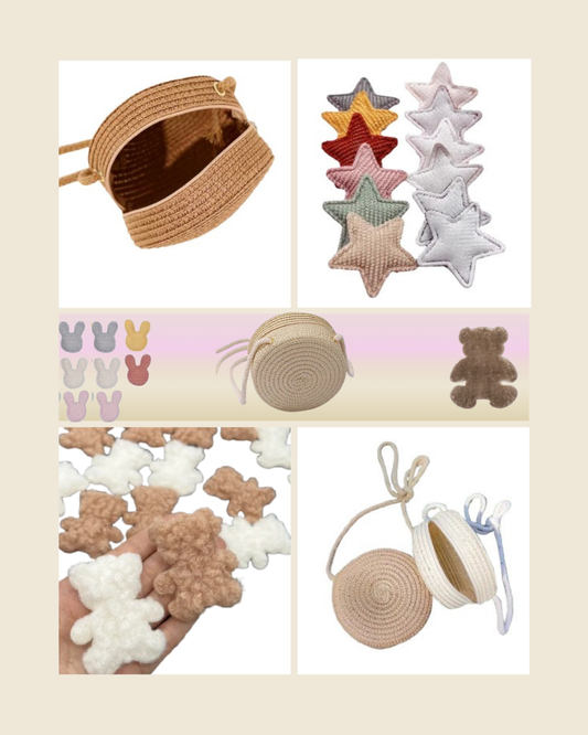 עיצוב תיקי קש (L) אופנתיים מינ׳ 5 משתתפים | ערכות יצירה ליום הולדת