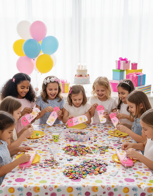 ערכות יצירה ליום הולדת | עיצוב קלמרים פאצ'ים ל-10 משתתפים