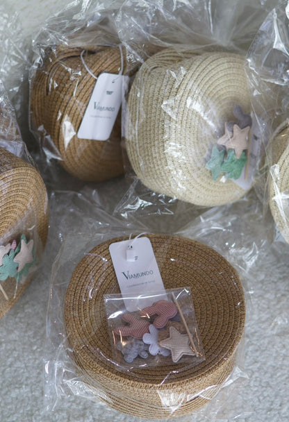 עיצוב תיקי קש (L) אופנתיים מינ׳ 5 משתתפים | ערכות יצירה ליום הולדת