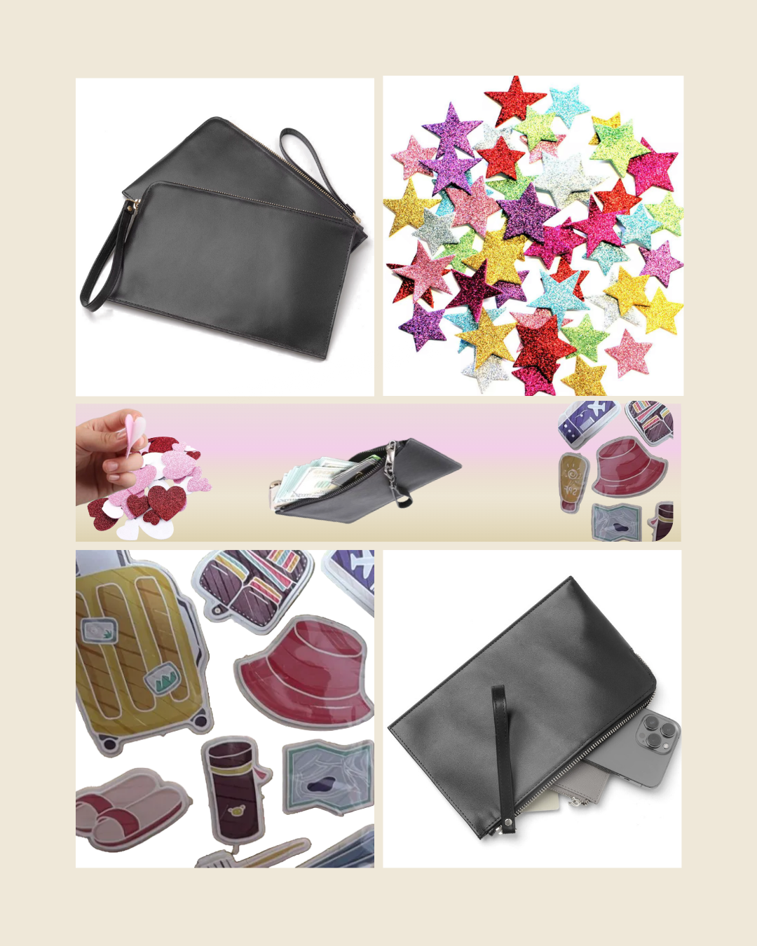 ערכות יצירה ליום הולדת | עיצוב ארנקי דולר ($) בסטייל מיליון דולר ל-10 משתתפים