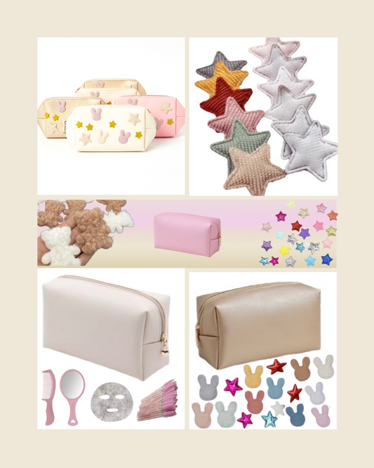 ערכות יצירה ליום הולדת | עיצוב תיקי ספא סטייל בוטיק | חבילה להפעלה עצמית ל-10 משתתפים